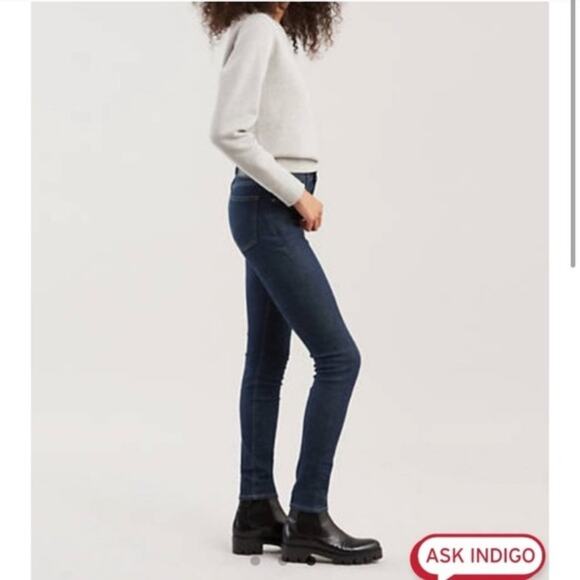 Levi’s made &crafted cigarette slim selvedge jeans - Picture 2 of 5